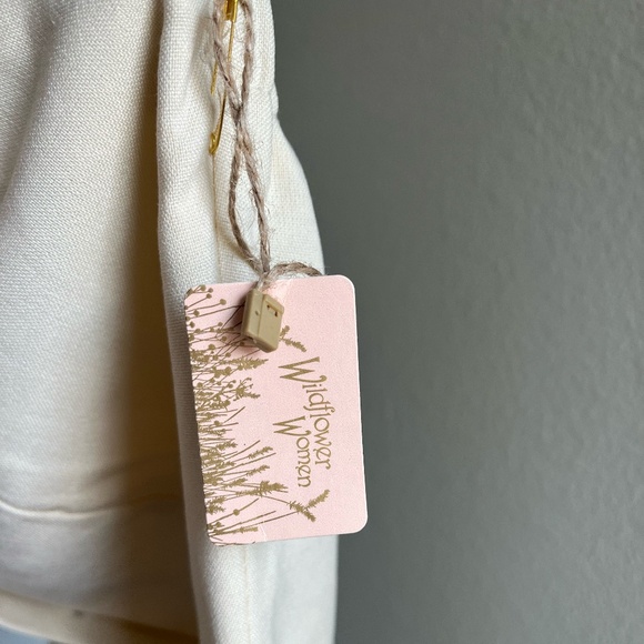 NWT SAGE THE LABEL | Old Money Chic Vagabond Tube Mini Dress in Cream | Size S - Picture 9 of 11